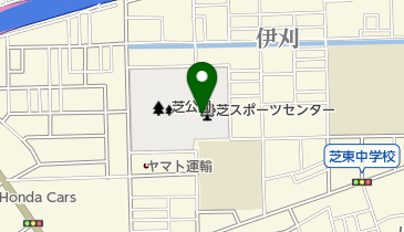 川口市役所 芝スポーツセンターの地図画像