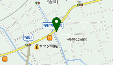 山口ガラス店の地図画像