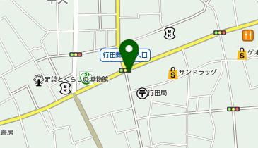 有限会社川田屋の地図画像