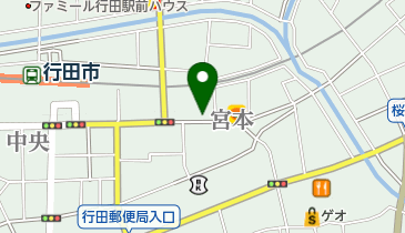 山崎靴店の地図画像