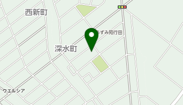 アザレ化粧品フレッシュの地図画像