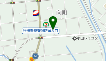 株式会社力王の地図画像