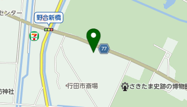 中田自動車の地図画像