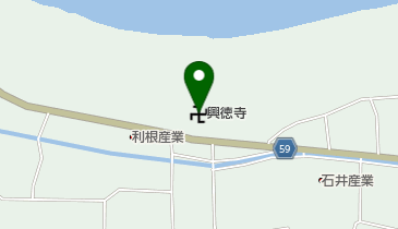 興徳寺の地図画像