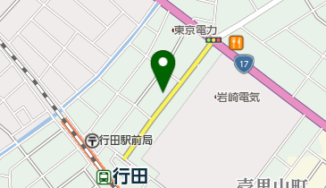 行田ふう月堂の地図画像