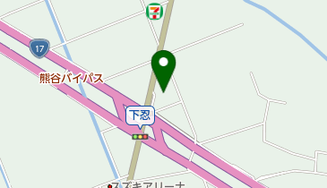 行田整骨院の地図画像