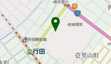 岩崎電気株式会社 埼玉製作所の地図画像