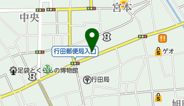 美容室SAOの地図画像