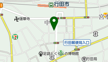 メガネのシルエット行田店の地図画像