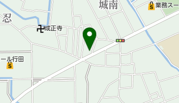 町田理容店の地図画像