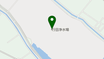 埼玉県 行田浄水場の地図画像