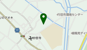 行田市役所 佐間公民館の地図画像