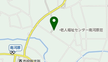 行田市老人福祉センター南河原荘の地図画像