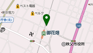 シバヤマ洋品店の地図画像