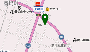 雨宮植物園の地図画像