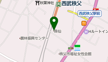 森仙有限会社の地図画像