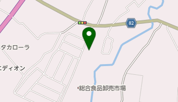 秩父市公設地方卸売市場の地図画像