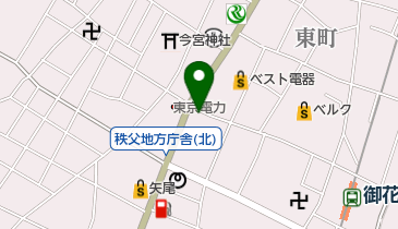 アサカ電器の地図画像