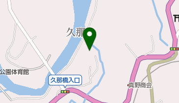 ロッジ浦山の地図画像