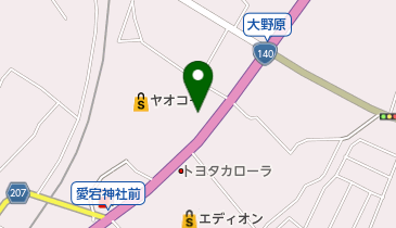 カットハウス創の地図画像