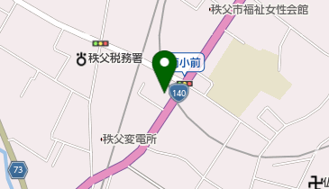 日本キリスト改革派秩父教会の地図画像