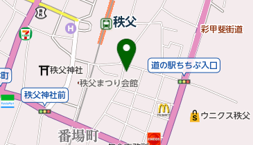 天理教西武分教会の地図画像