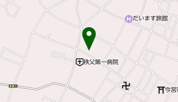 天理教柞分教会の地図画像