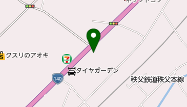フットマーケットスニーカー館秩父店の地図画像