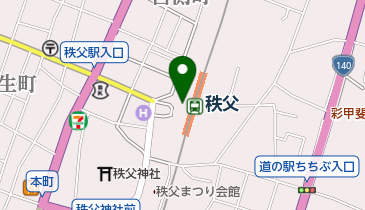 秩父ライオンズクラブの地図画像