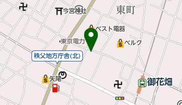 新井呉服店の地図画像
