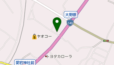 荒巻商店の地図画像