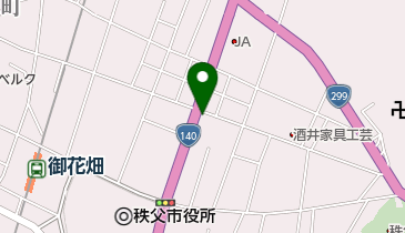 北川酒店の地図画像