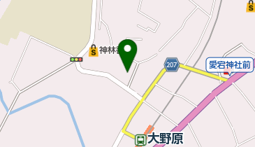 オートサービスカサハラの地図画像