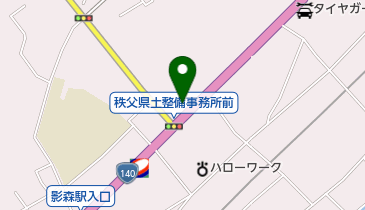 大埜寝装の地図画像