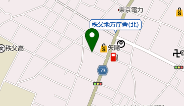矢尾フラワーショップの地図画像