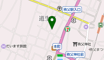 福島青果店の地図画像