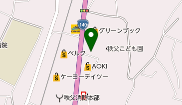 浅見獣医科医院の地図画像