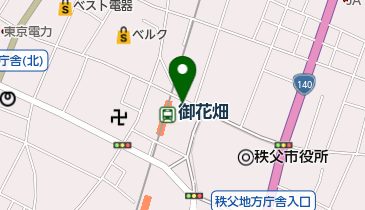 たつみ履物店の地図画像