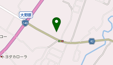 大野原美容室の地図画像