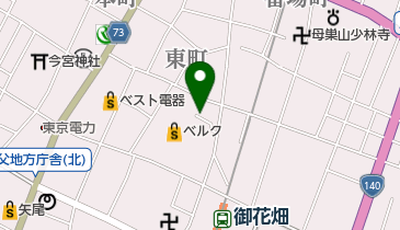 久米美容院の地図画像