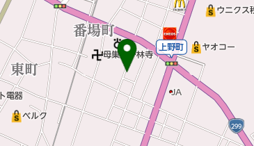ねぎし美容室の地図画像