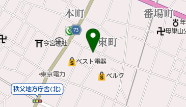 美容室KAZUの地図画像