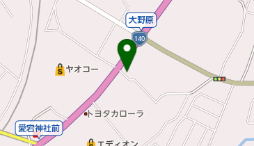 美容室FIRSTの地図画像