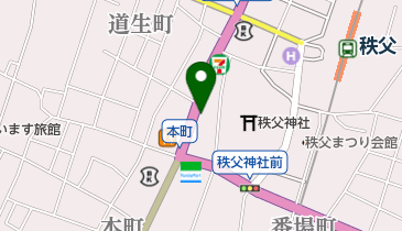 住友生命保険相互会社熊谷支社秩父支部の地図画像