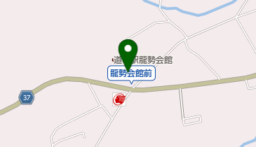 龍勢茶屋農産物直売所の地図画像