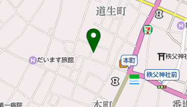 フレンド薬局 秩父店の地図画像