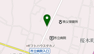 プラザグリーンの地図画像