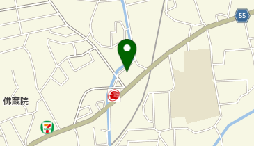 山口上町自治会館の地図画像