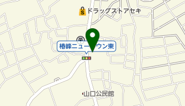 椿峰進学塾の地図画像