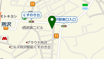 きものレディ着付学院所沢校の地図画像